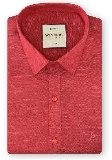 Alaya Cotton Winners Club Silm Fit Colour Shirt - Daily Needs Products