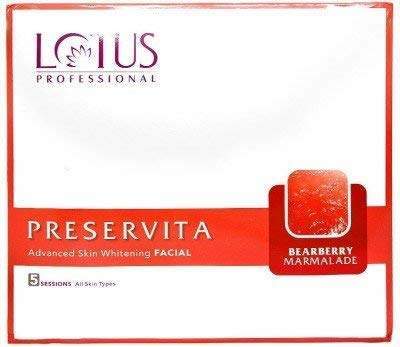 Lotus Herbals Preservita Advanced Skin Whitening Facial Bearberry Marmalade