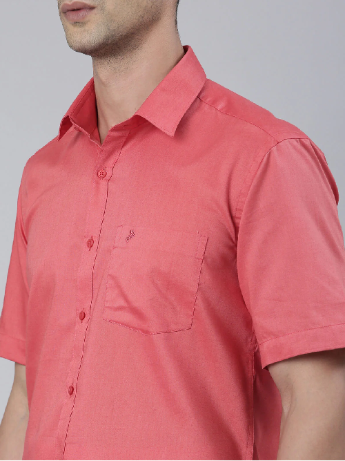 Alaya Cotton Karna Silm Fit Colour Shirt - Daily Needs Products