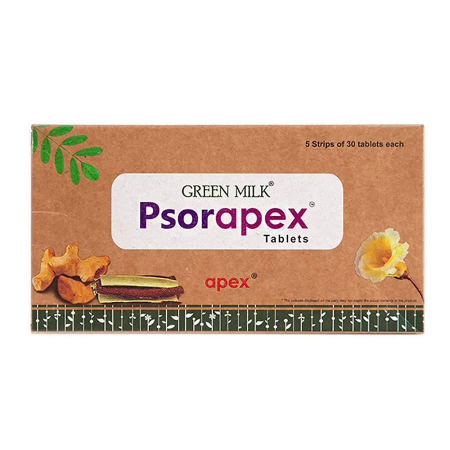 Apex Green Milk Psorapex Tablets