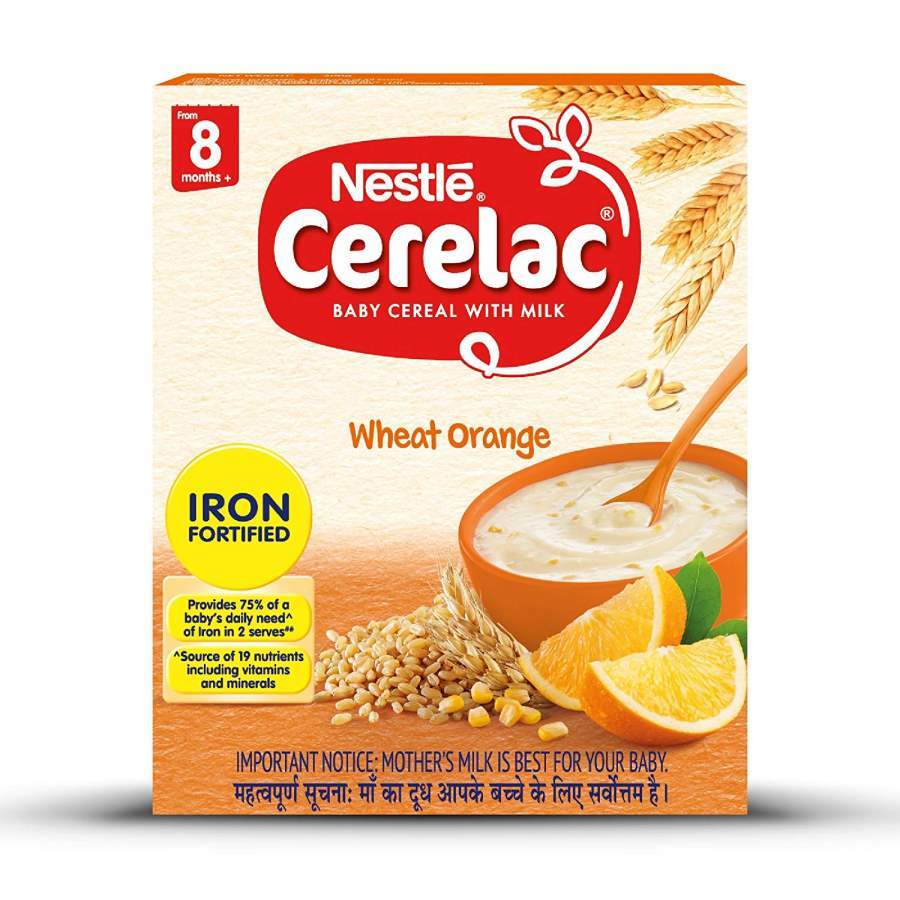 Nestle Cerelac Stage 2 Wheat Orange