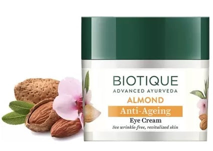 Biotique Bio Almond Soothing And Nourishing Eye Cream