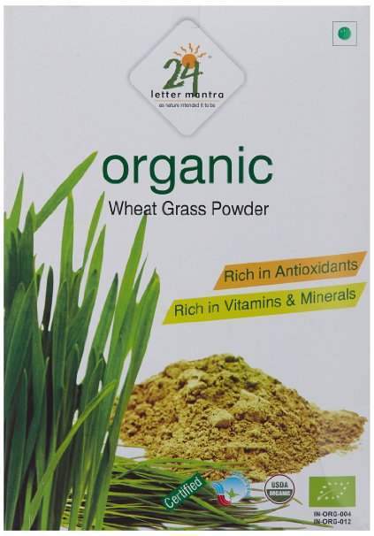 24 mantra Wheat Grass Powder