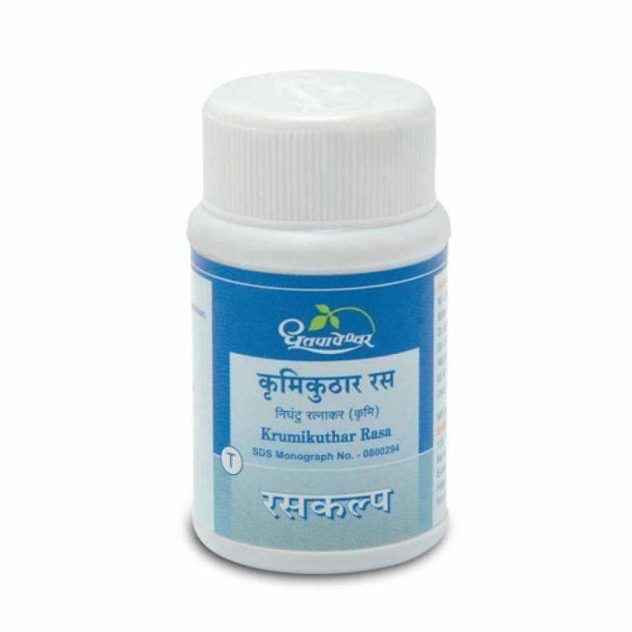 Dhootapapeshwar Krumikuthar Rasa Tablet - 60 Nos