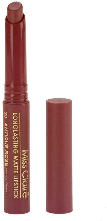 Miss Claire Longlasting Matte Lipstick, 20 Antique Rose