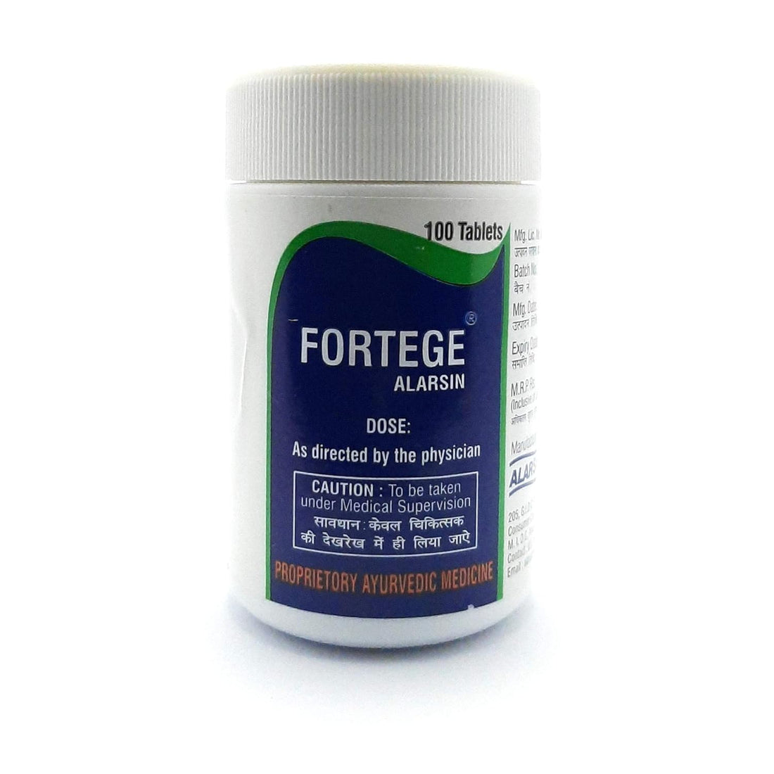 Alarsin Fortege Tablet