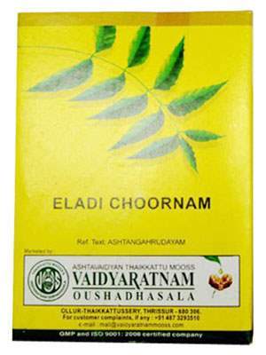 Vaidyaratnam Eladi Choornam