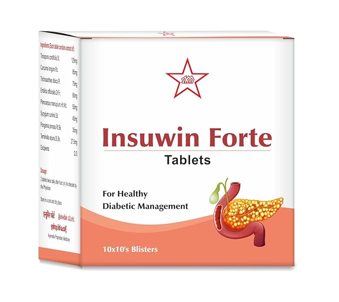SKM Ayurveda Insuwin Forte Tablets