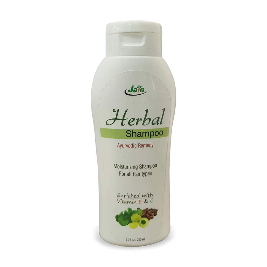 Jain Ayurveda Jain Ayurvedic Herbal Shampoo with Essential Oils - 200 ml