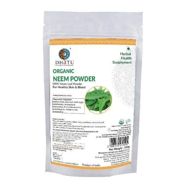 Dhatu Organics Neem Leaf Powder