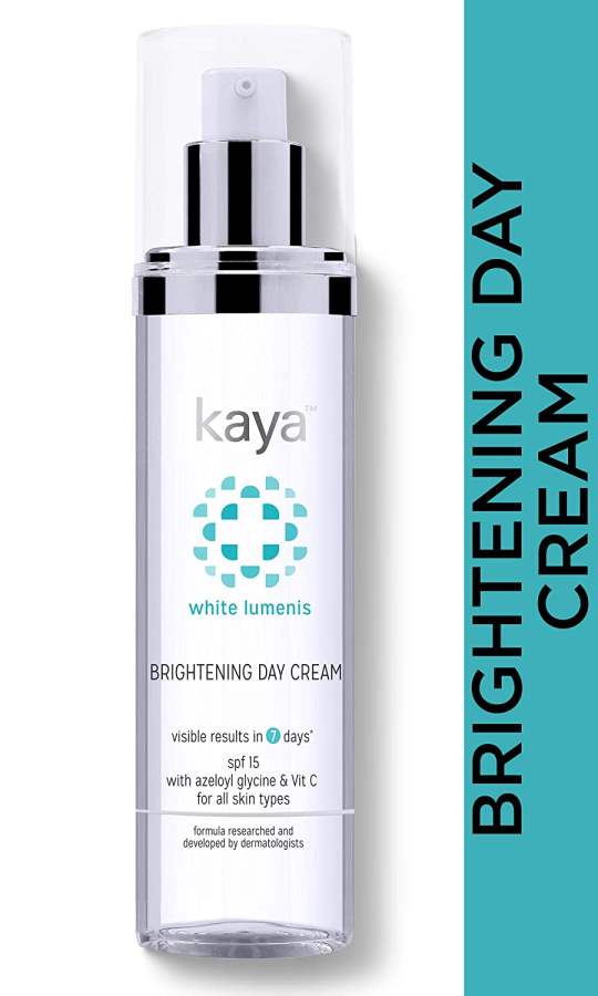 Kaya Skin Clinic Brightening Day Cream, Daily Use Moisturizer SPF 15