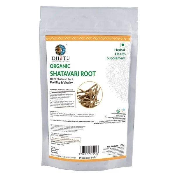 Dhatu Organics Shatavari Root