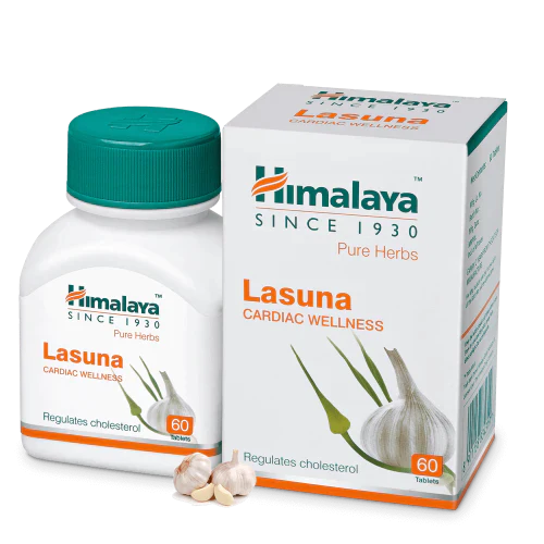 Himalaya Lasuna Cardiac Wellness Tablets