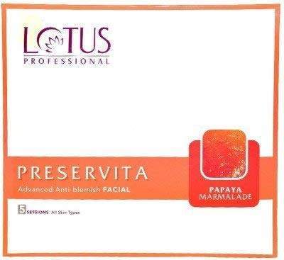 Lotus Herbals Preservita Advanced Anti Blemish Facial Papaya Marmalade