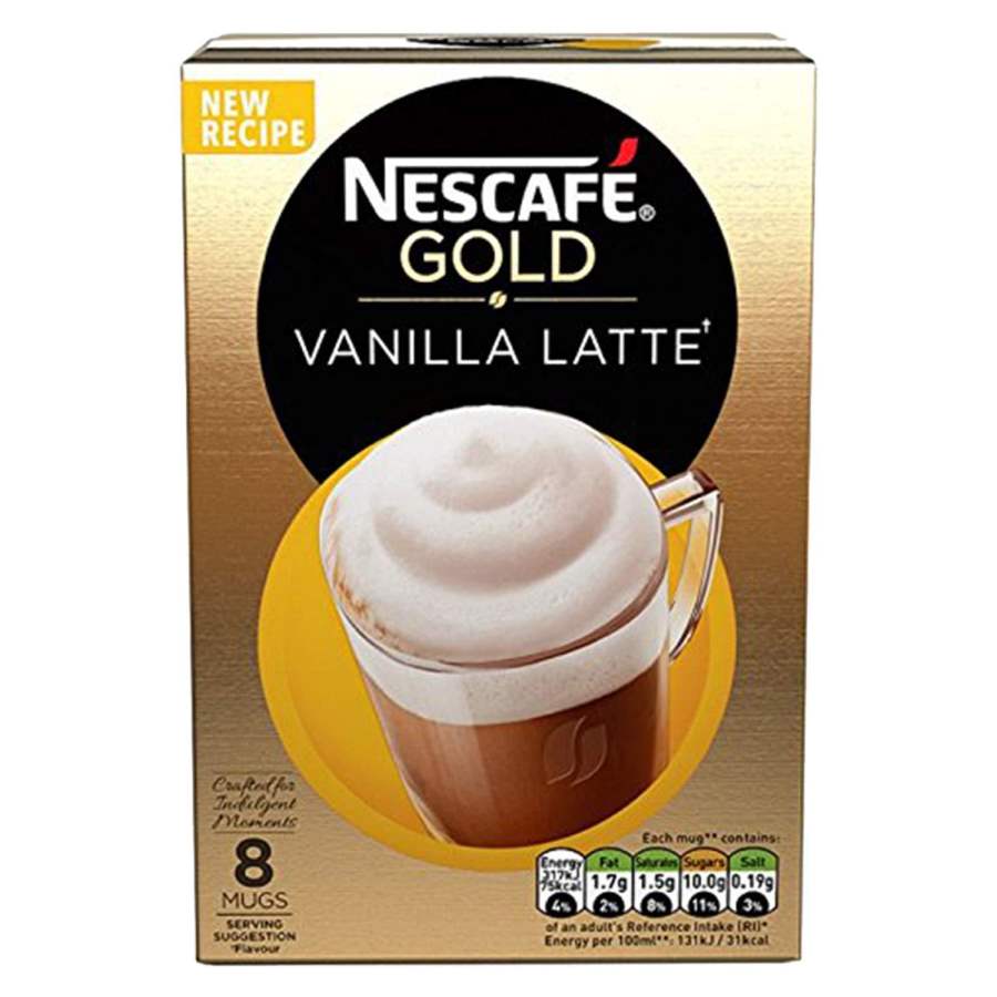 Nescafe Gold Vanilla Latte Pouch