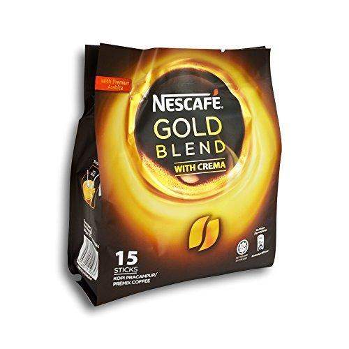 Nescafe Gold Blend with Crema (15 Stick) Pouch