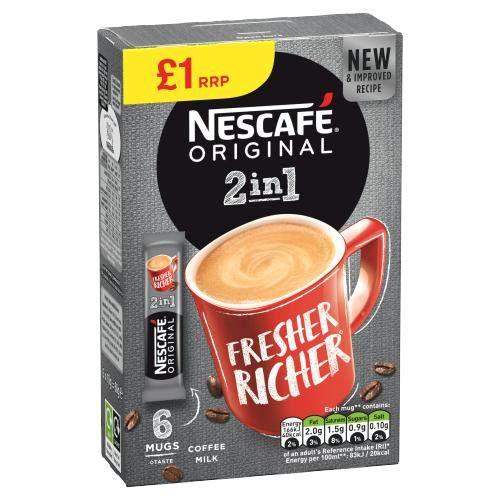 Nescafe Original 2 in 1 Fresher & Richer
