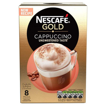 Nescafe Gold Cappuccino Unsweetened Taste Pouch