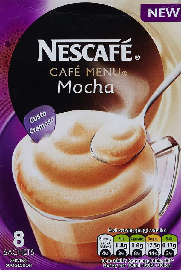 Nescafe Cafe Menu Mocha
