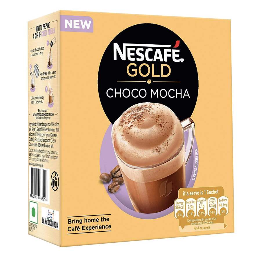 Nescafe Gold Choco Mocha, 5 sachets x 25g