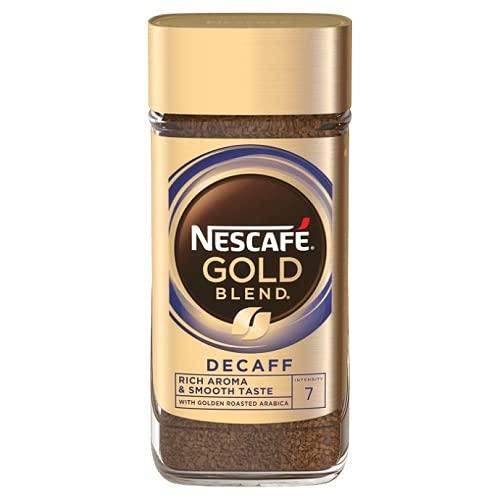 Nescafe Gold Blend Decaff, Smooth Taste Rich Aroma Coffee