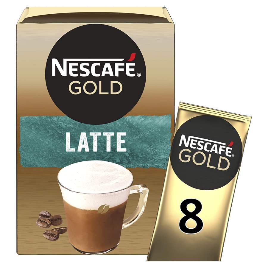 Nescafe Gold Latte 8 Mugs, (8x15.5g)