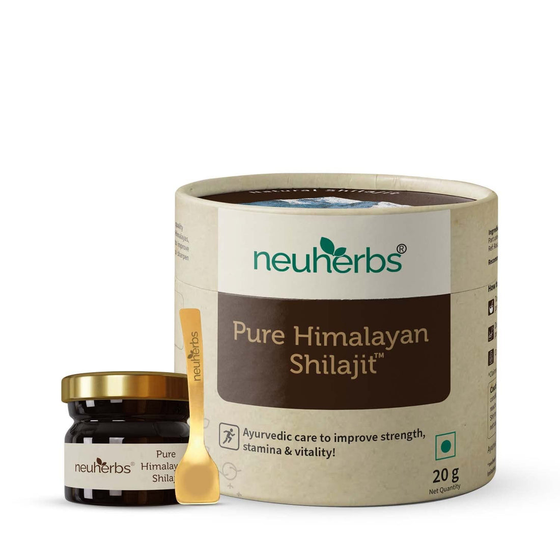 neuherbs Himalayan Shilajit/Shilajeet Resin