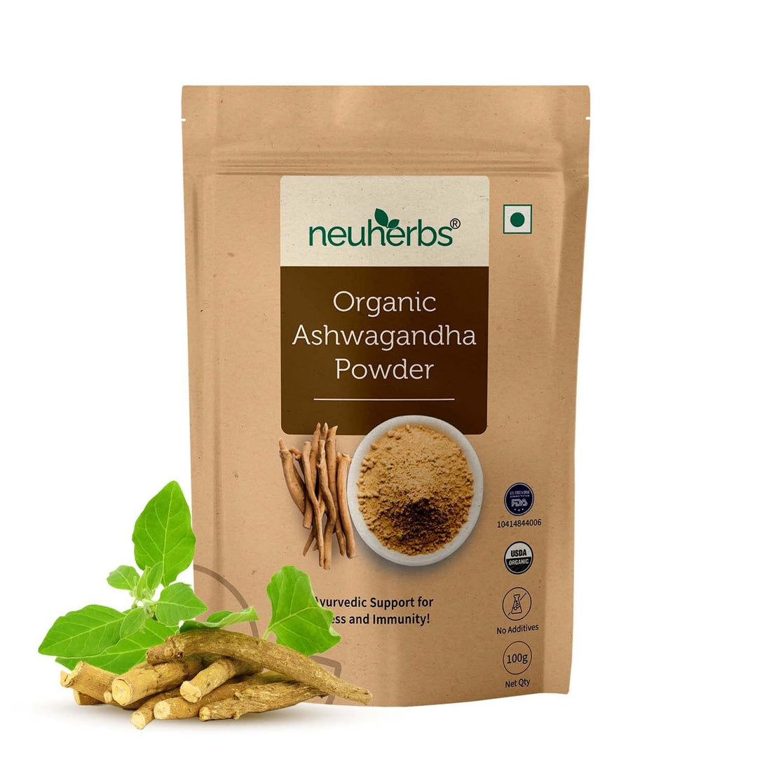 neuherbs Organic Ashwagandha Powder
