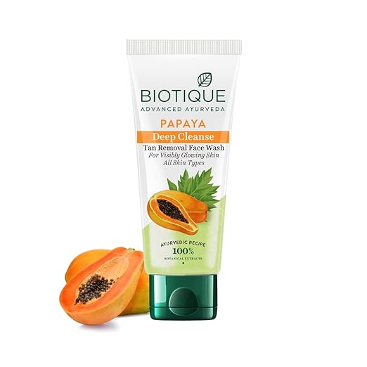 Biotique Papaya Deep Cleanse Face Wash
