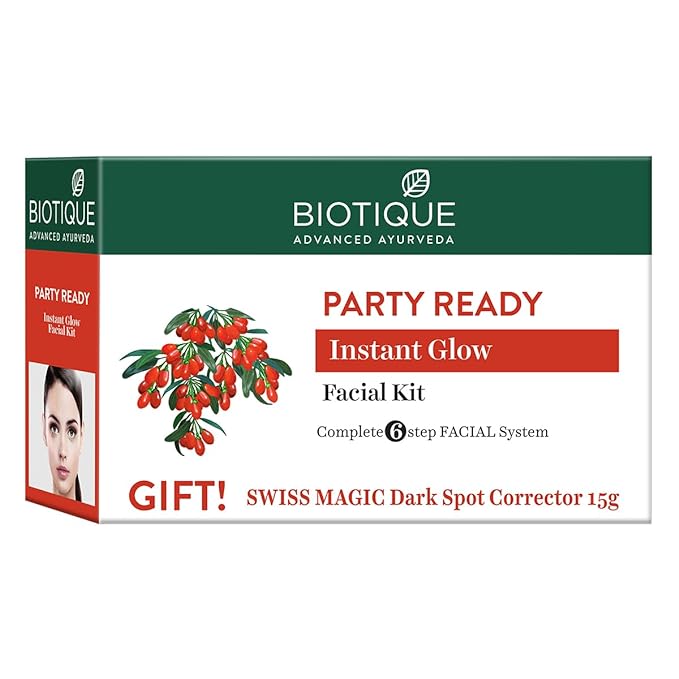Biotique Party Ready Instant Glow Facial Kit - 65 GM