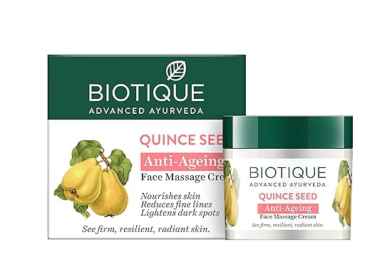 Biotique Quince Seed Anti Ageing Face Massage Cream