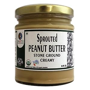 Dhatu Organics Sprouted Peanut Butter - 150 GM