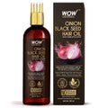 WOW Skin Science Onion Black Seed Hair Oil - With Comb Applicator
