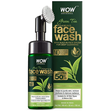WOW Skin Science Green Tea Foaming Face Wash