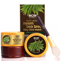 WOW Skin Science Anti-Acne Neem & Tea Tree Clay Face Mask