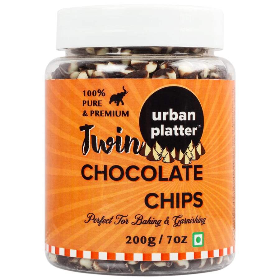 Urban Platter Dark & White Twin Chocolate Chips