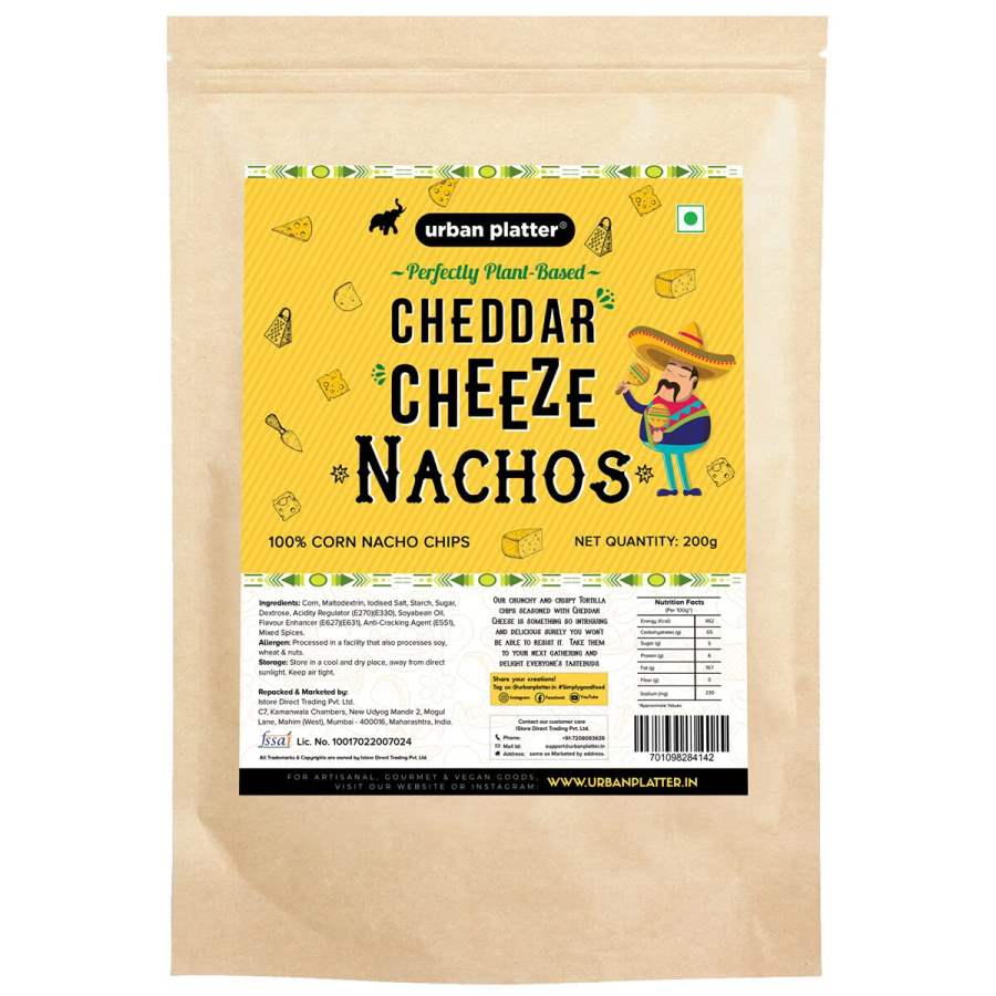 Urban Platter Cheddar Cheese Nachos