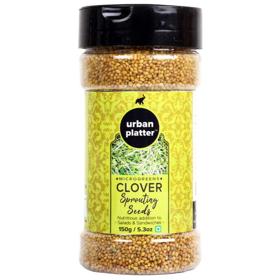 Urban Platter Microgreens Clover Sprouting Seeds Shaker Jar