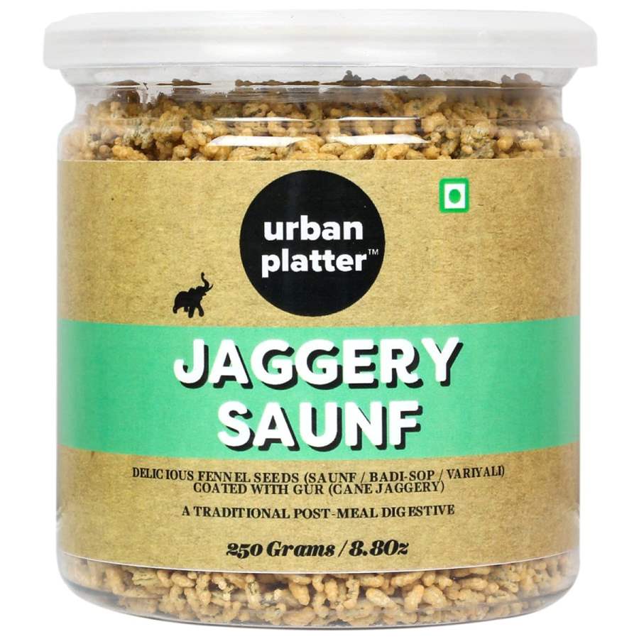 Urban Platter Jaggery Saunf