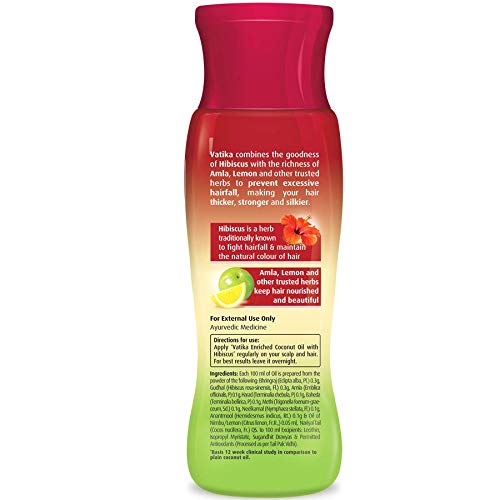 Dabur Vatika Enriched Coconut Hair Oil with Hibiscus - 150 ML