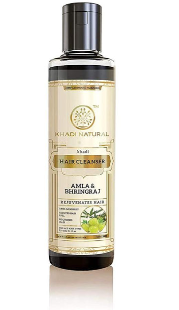 Khadi Natural Amla and Bhringraj Hair Cleanser(Shampoo)