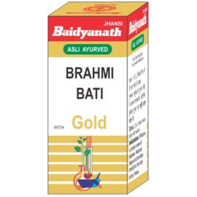 Baidyanath Brahmi Vati ( Swarna Moti Kesar Yukta )