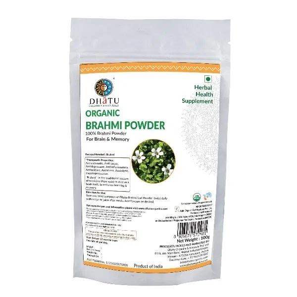 Dhatu Organics Brahmi Powder