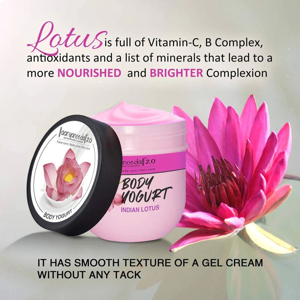 Aaryanveda 2.0 - Body Yogurt Indian Lotus