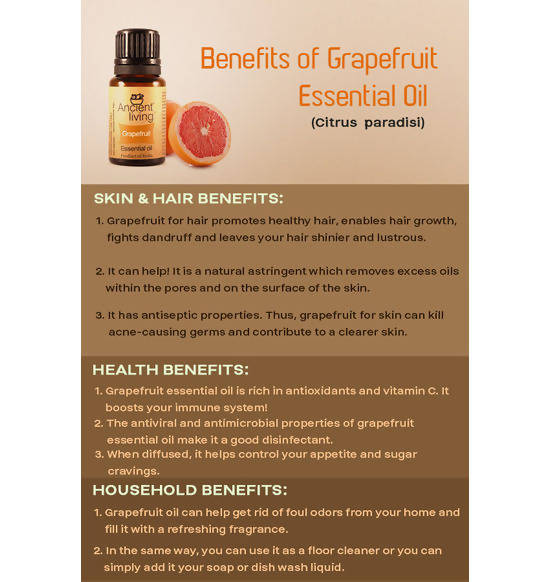 Ancient Living Grape Fruit Essential Oil