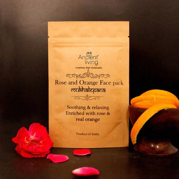 Ancient Living Rose And Orange Face Pack