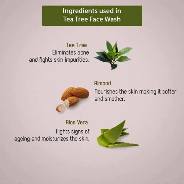 Ancient Living Tea Tree Face Wash