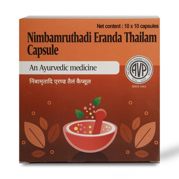 AVP Nimbamruthadi Eranda Thailam Capsule