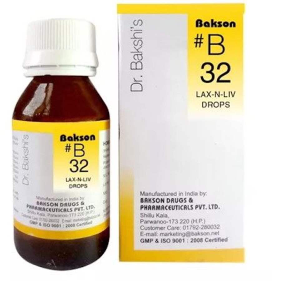 Bakson B32 Lax - n - Liv Drops