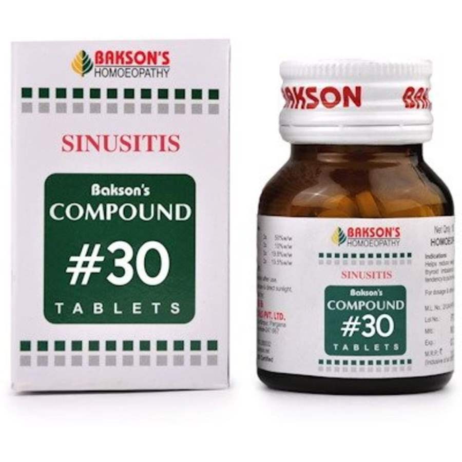 Bakson Compound No 30 (Sinusitis)